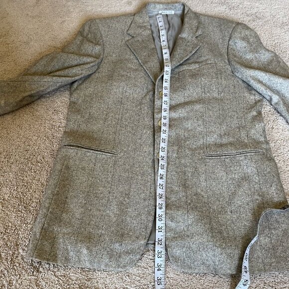 Vintage Pal Zileri Men's Sport Coat Blazer US 42R (EU 52R) Silk Cashmere Italy - Picture 9 of 16